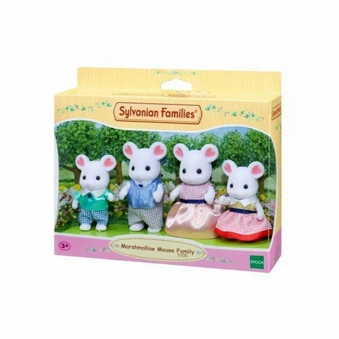 Sylvanian Families Valkoinen Hiiriperhe