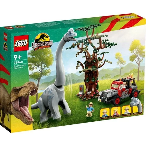 LEGO Jurassic Brachiosaurus Löydetään