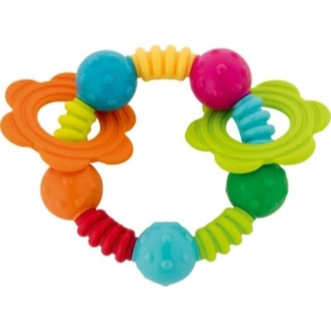 Rattle ball ring toy rattle/chew toy