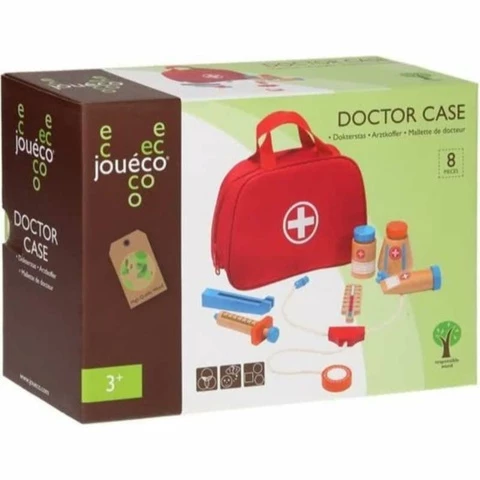 Doctor bag Joueco wooden toy