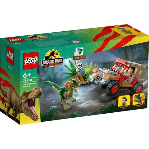 LEGO Jurassic Dilophosauruksen Väijytys