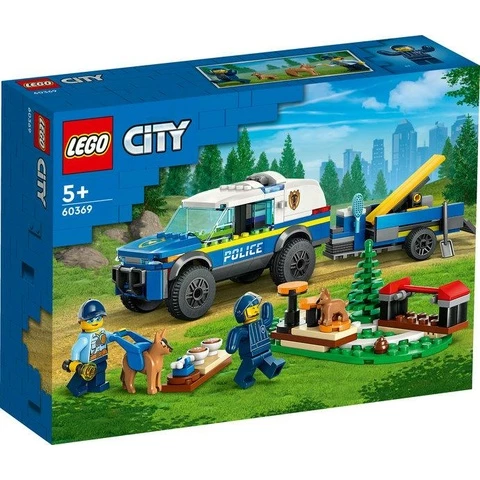 LEGO City Siirrettävä Poliisikoirien Koulutusrata