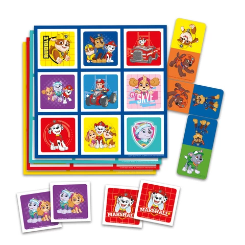 Paw Patrol Lotto, Dominoes and Memory Game