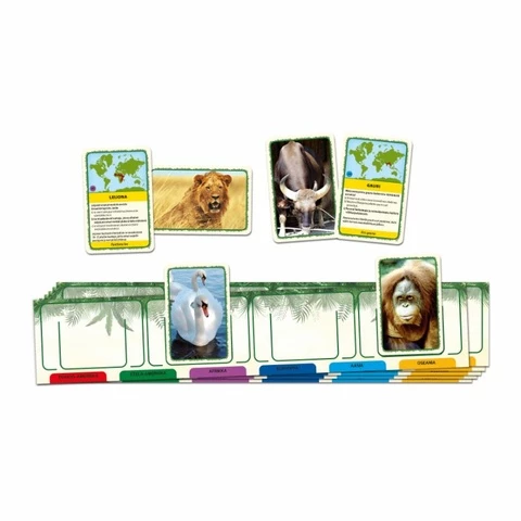World animals board game Tactic