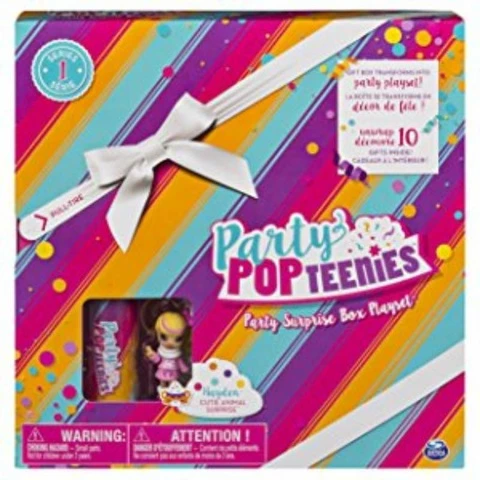 Party Popteenies Surprise Box Play set