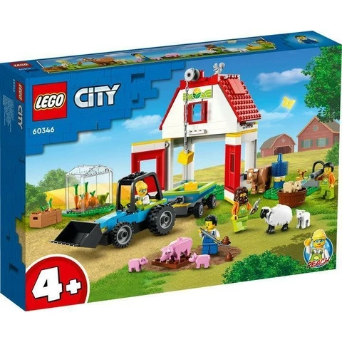 LEGO City Ulkorakennus Ja Maatilan Eläimet