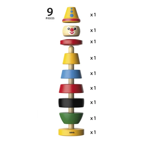 Brio clown 30120 wooden toy