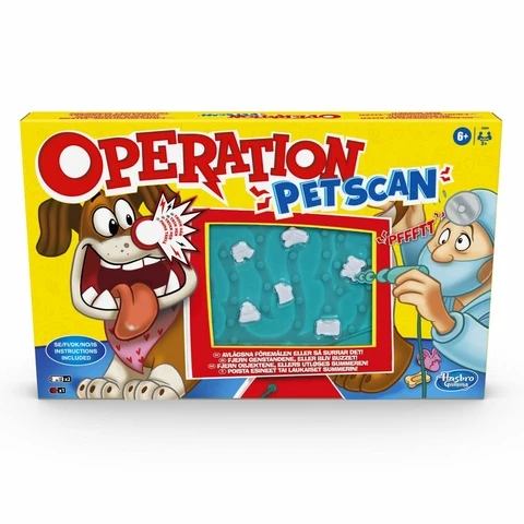 Operation Pet Scan board game