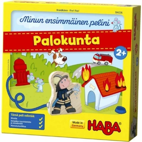 Fire department Haba first game - board game