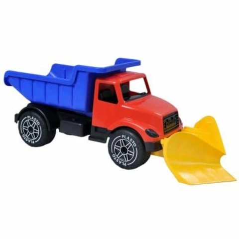 Plasto kuorma-auto auralla iso