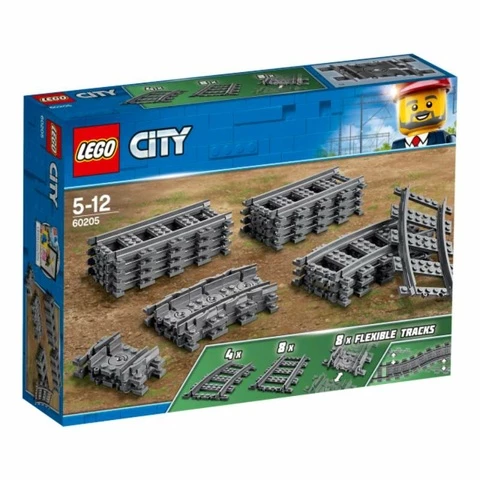 Lego City 60205 raiteet