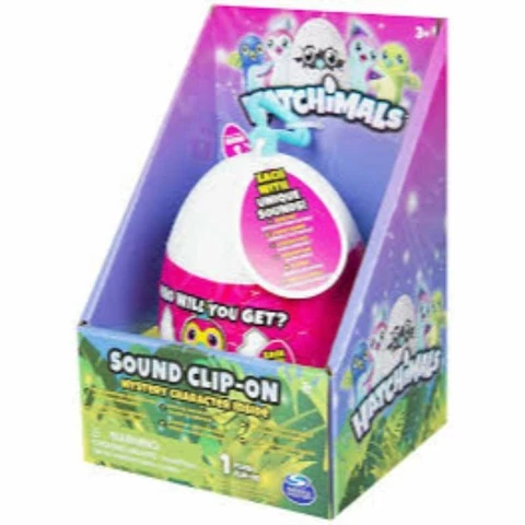 Hatchimals keychain in an egg