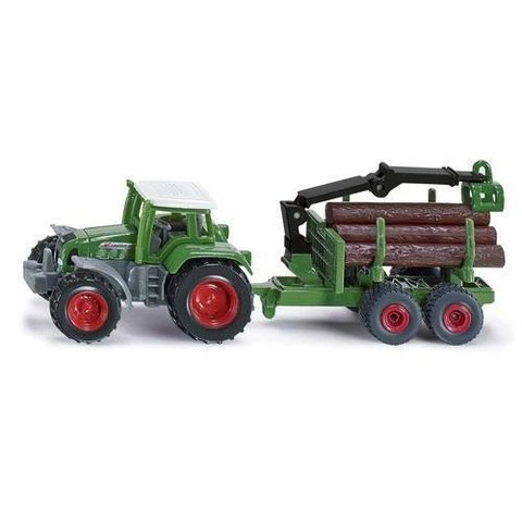 Siku 1:87 Traktori Ja Tukkiperäkärry