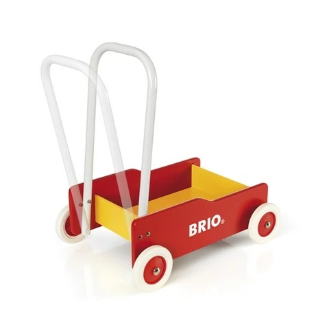 Brio stroller red-yellow pushcart