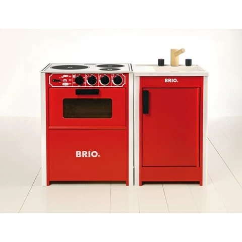 Brio Oven wooden stove red