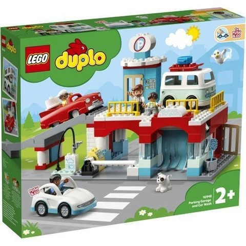 Lego Duplo Pysäköintitalo Ja Autopesula