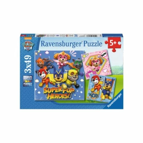  Ravensburger Super Pup Heroes Puzzle 49 x 3 pieces, Group Hau