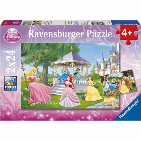  Ravensburger Princesses Puzzle 24 x 2