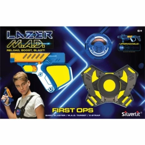 Lazermad First Ops pyssy ja maalitaulu