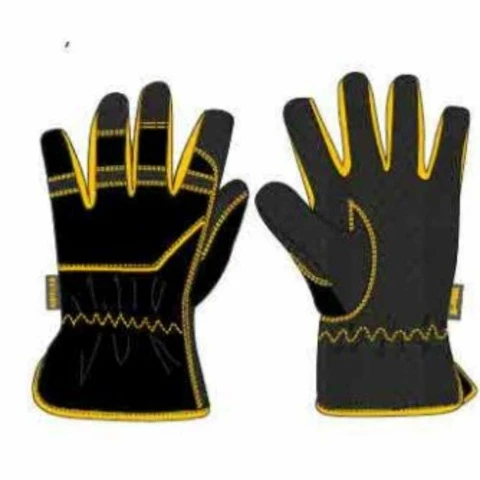 Work glove Worx 1801, size 11 black and yellow