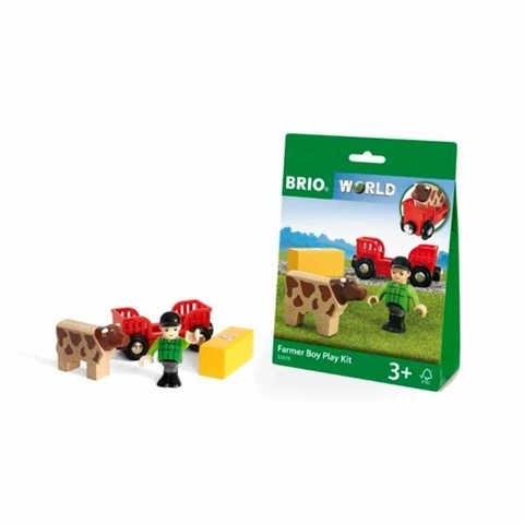 Brio farm boy, play set 33879