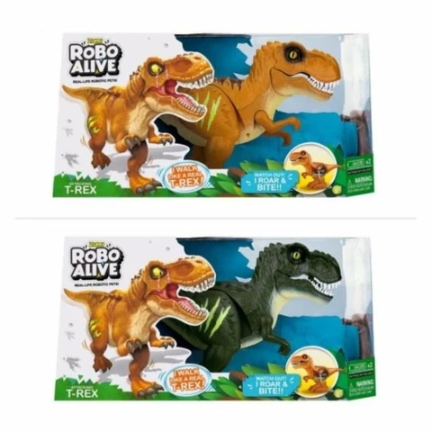 Robo Alive Dino T-Rex väri lajitelma