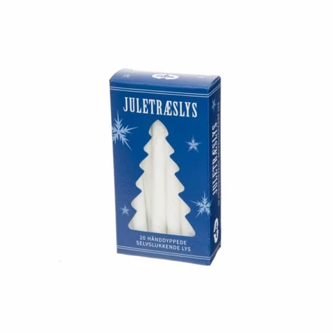 Joulukuusenkynttilät aidot, 20 kpl
