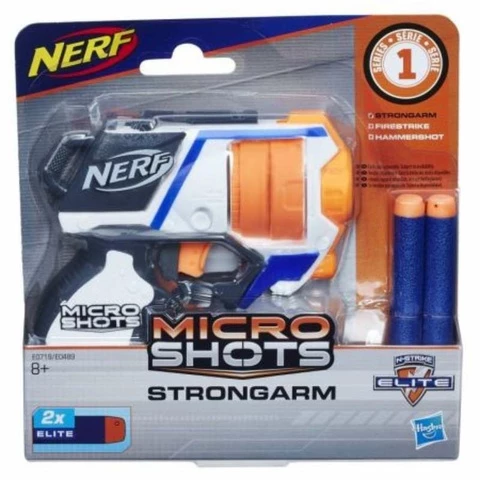Nerf Micro Shots Strongarm pehmonuoliase