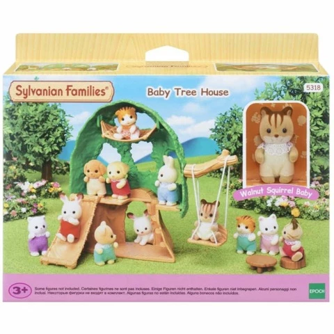 Sylvanian Families vauvojen puumaja