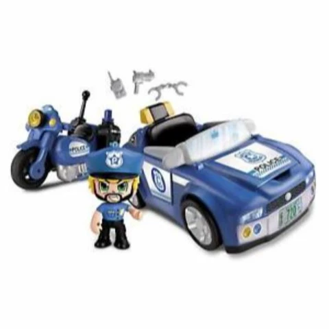  Pinypon Action police car and motorcycle