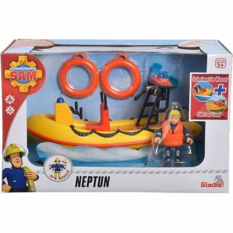 Firefighter Sami Neptun boat and figure