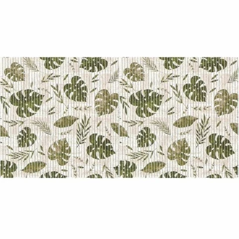 Bathroom rug Soft troll leaf green