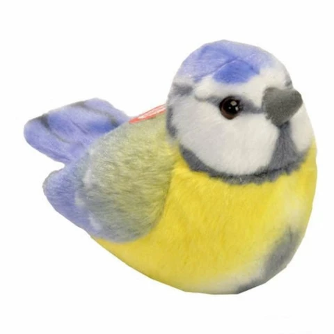 Plush bird Blue Tit 17 cm