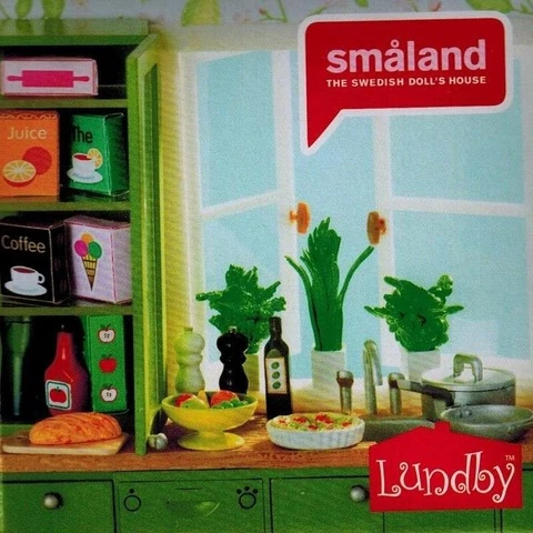 Lundby Kitchen accessories