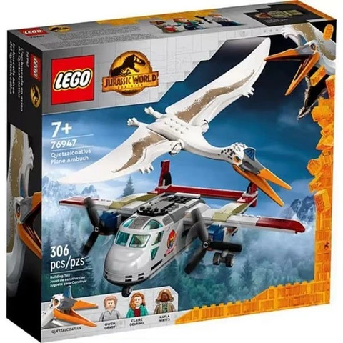 LEGO Jurassic Quetzalcoatlus-Lentoliskon Lentokoneväijytys