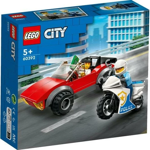 LEGO City Moottoripyöräpoliisi Takaa-Ajossa