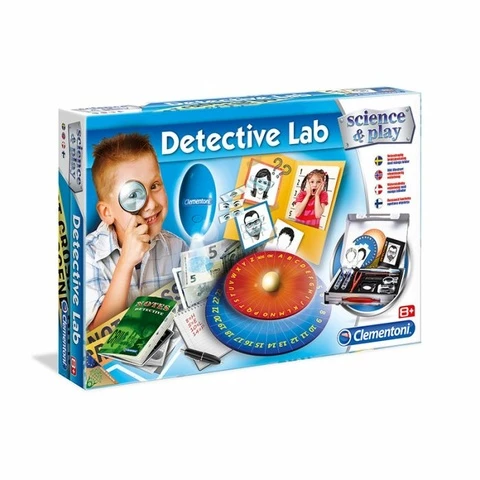 Clementoni Detective Lab science kit
