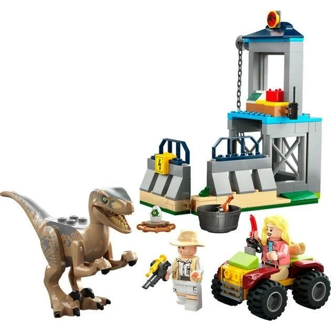 LEGO Jurassic Velociraptorin Pako