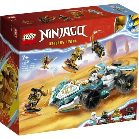 LEGO Ninjago Lohikäärmevoiman Zane – Spinjitzu-Kilpa-Auto