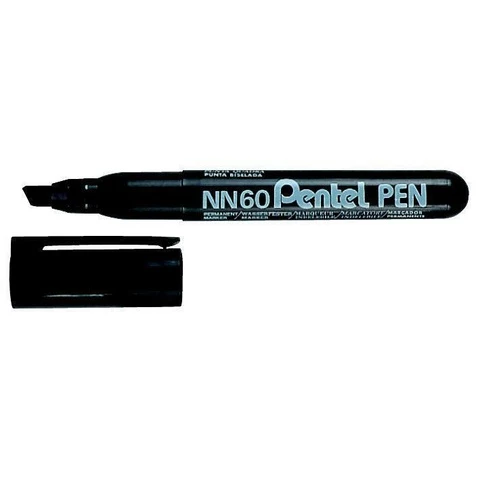 Huopakynä Pentel NN60 Musta Viistok.