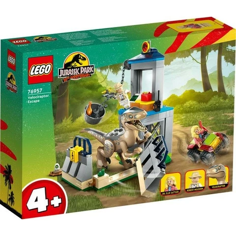 LEGO Jurassic Velociraptorin Pako