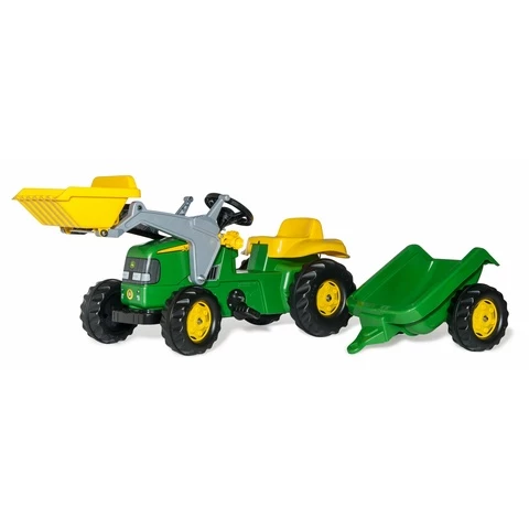 Polkutraktori John Deere + kauha, Rolly Toys
