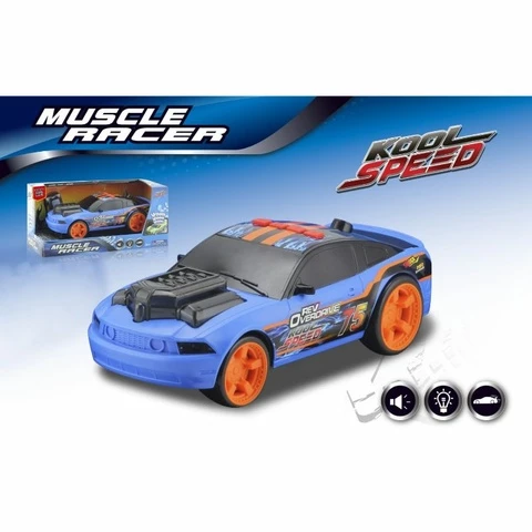 Auto Muscle Racer blue sound and light