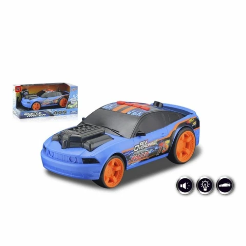 Auto Muscle Racer blue sound and light