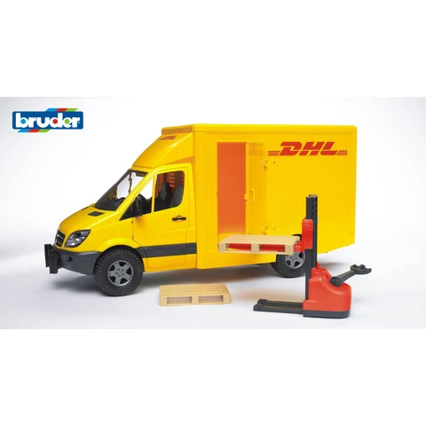 Bruder DHL delivery truck