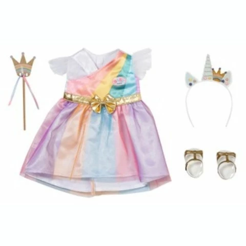  Baby Born outfit dress unicorn