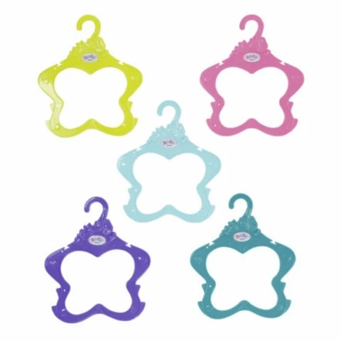  Baby Born hangers 5 pcs