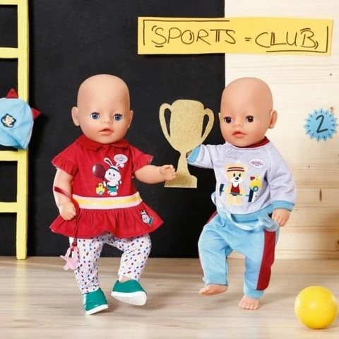 Baby Born Little sportswear different types