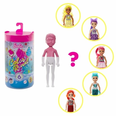  Barbie Chelsea Color reveal surprise doll