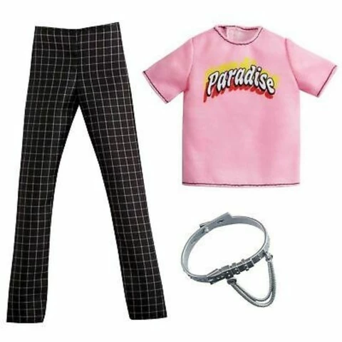  Barbie Ken outfit paradise T-shirt and pants